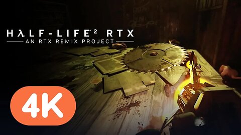 Half-Life 2 RTX - An RTX Remix Project - Official Ravenholm Trailer (4K) _ CES 2024