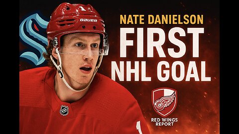 Nate Danielson’s first NHL goal powers Red Wings Victory | 7 minute Wings