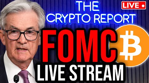 FOMC MEETING LIVE STREAM! (Bitcoin's MAKE or BREAK Moment) Altcoins VS Bitcoin