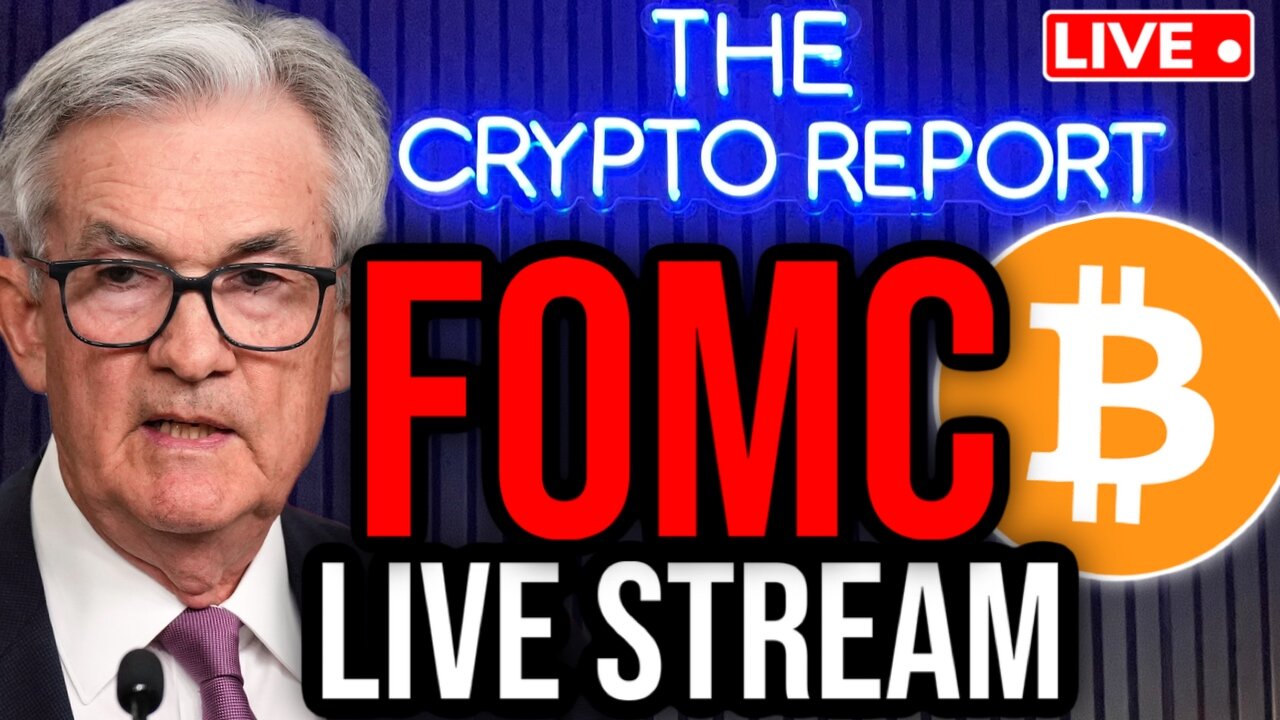 FOMC MEETING LIVE STREAM! (Bitcoin's MAKE or BREAK Moment) Altcoins VS Bitcoin