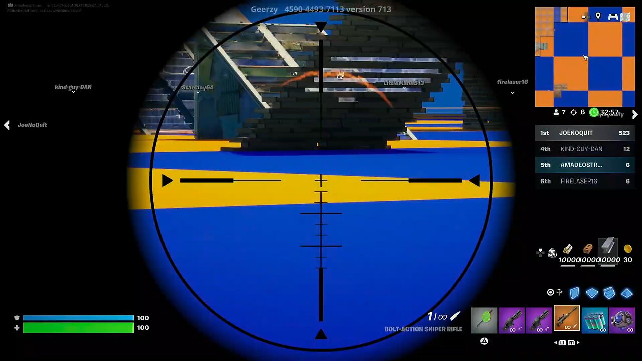 Creative Mode Hit