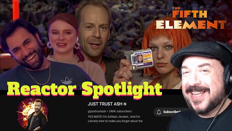 Lance B Reacting to Just Trust Ash feat. Hannah '' The Fifth Element '' Reactor Spotlight Request