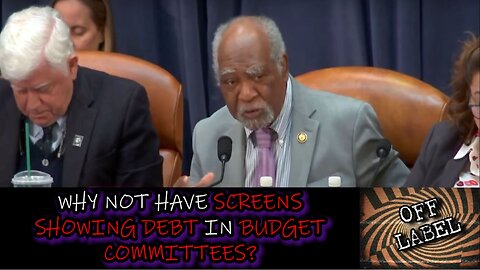 Ways & Means DEMS Cry Foul For Having THe Debt Shown In Appropriations and Budget Committees