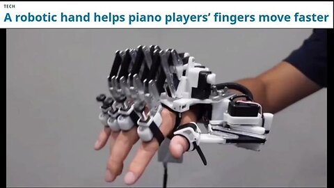 "Revolutionizing Piano Techniques: How a Robotic Hand Enhances Finger Speed"