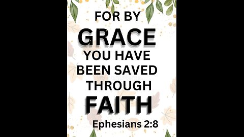 Grace through faith
