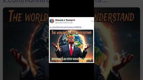 The World Will Soon Understand