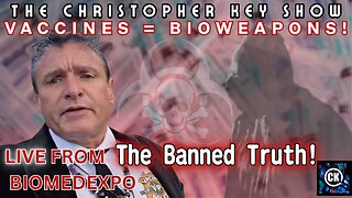 Christopher Key Speaks from BioMedExpo - Vaccines Exposed, Elite Plot to Divide Us 🚨