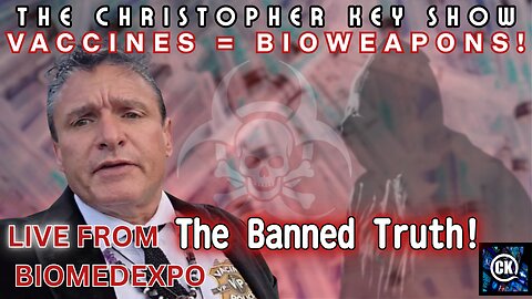 Christopher Key Speaks from BioMedExpo - Vaccines Exposed, Elite Plot to Divide Us 🚨
