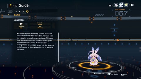 lunamon all digivolution/de-digivolution/profile Digimon Story Time Stranger