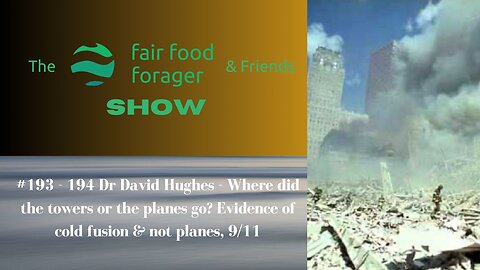 #193 - 194 Dr David Hughes - Where did the towers / planes go? Evidence of cold fusion, 9/11