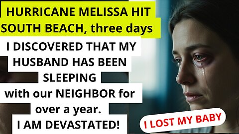 Hurricane Melissa Hit South Beach... Uncle Sam Warned Me About My Husband - He Was Right