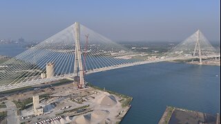Gordie Howe International Bridge Nearing Completion at U.S.-Canada Border