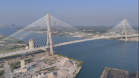 Gordie Howe International Bridge Nearing Completion at U.S.-Canada Border