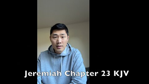 Jeremiah Chapter 23 - King James Version (KJV) Audio Bible Reading