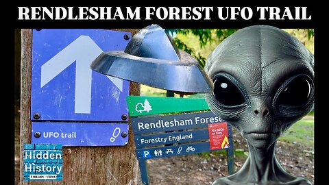 Rendlesham Forest UFO Trail in Suffolk