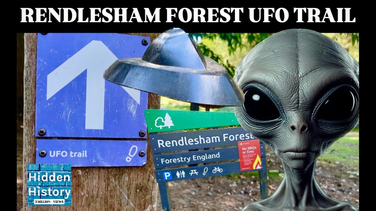 Rendlesham Forest UFO Trail in Suffolk
