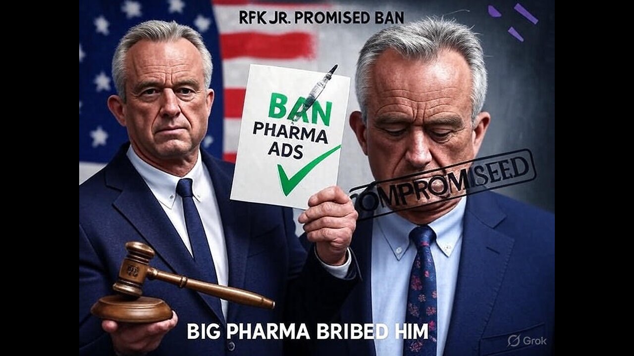 RFK Jr. vs. BIG PHARMA: The WAR to BAN Toxic Drug Ads Before They Turn Your Body Into a "SUBSCRIPTION SERVICE"