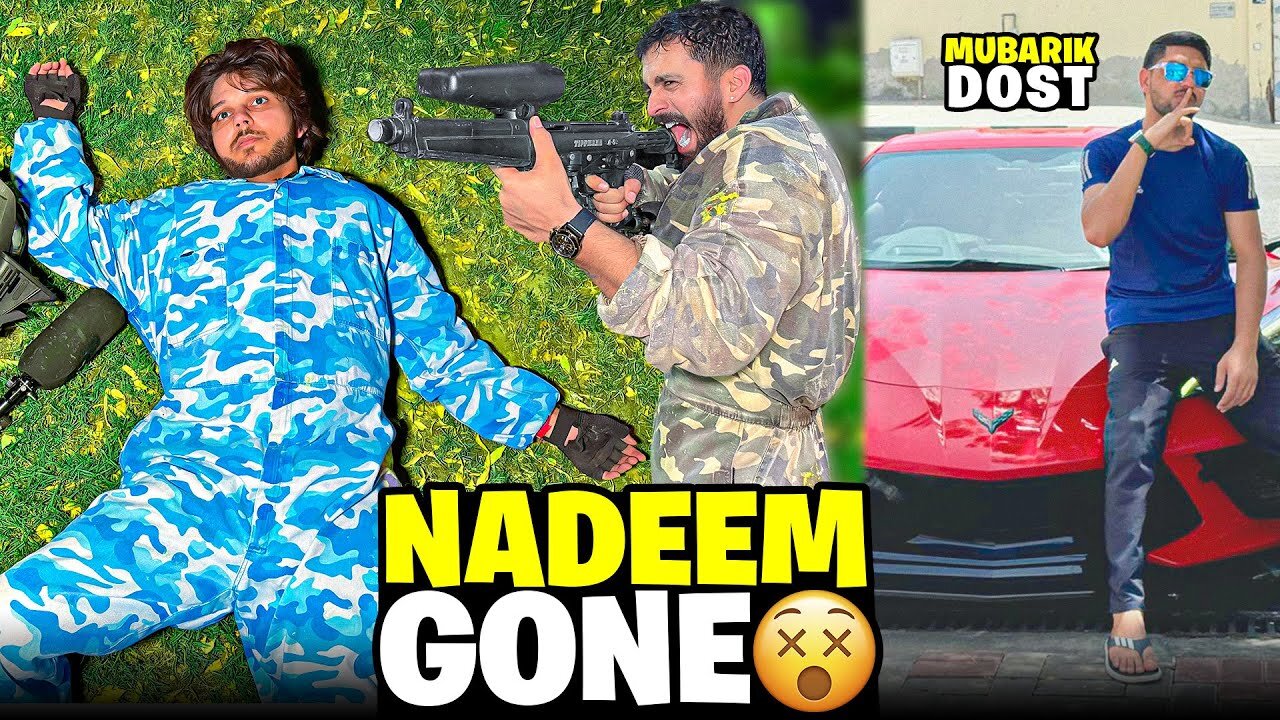 Nadeem got fireshot seriously injured🔫New sprot cars Mubarik brother😍