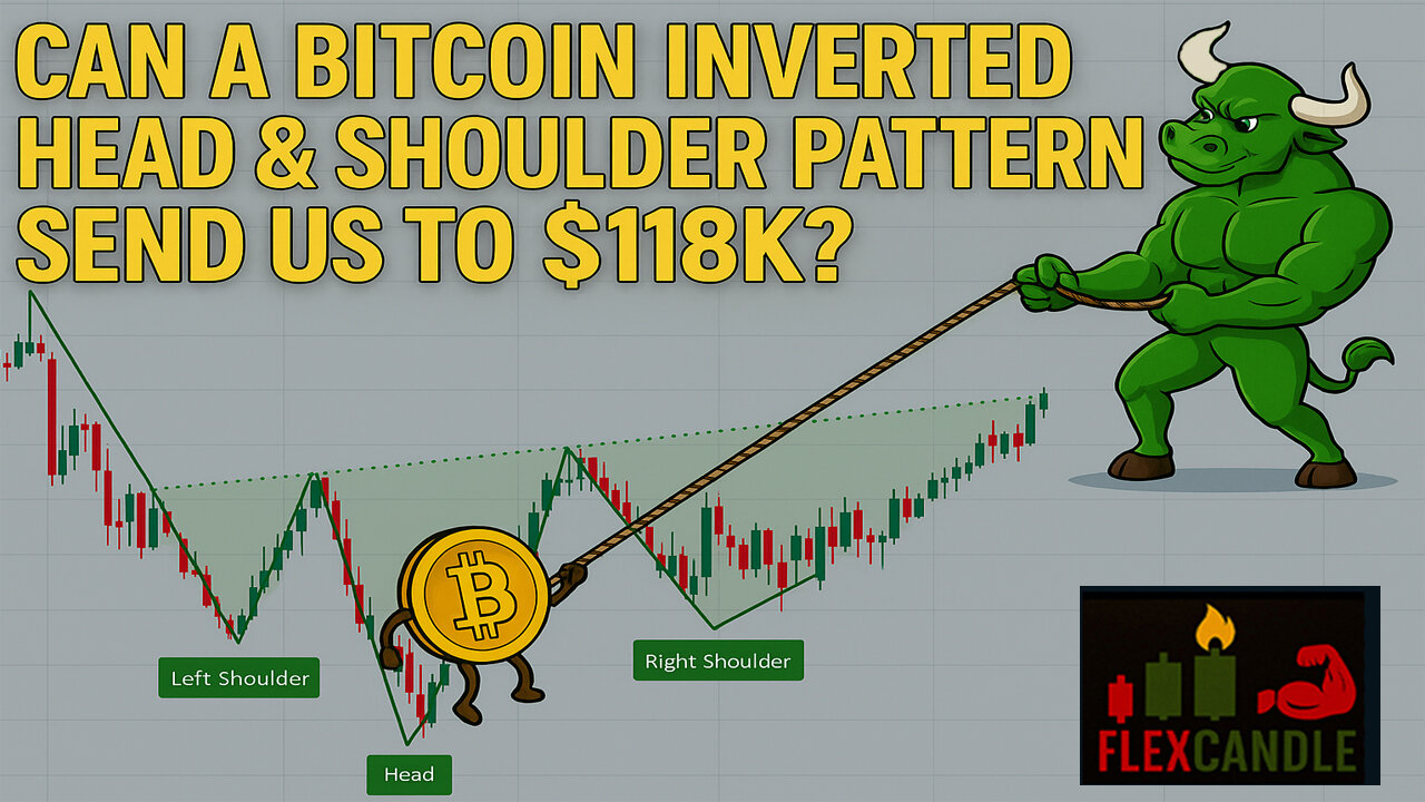 🚨 Bitcoin Inverted Head & Shoulders Forming! $118K Target in Sight?! EP. 146