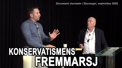 Konservatismens fremmarsj | Stormøte i Stavanger 4. september 2025
