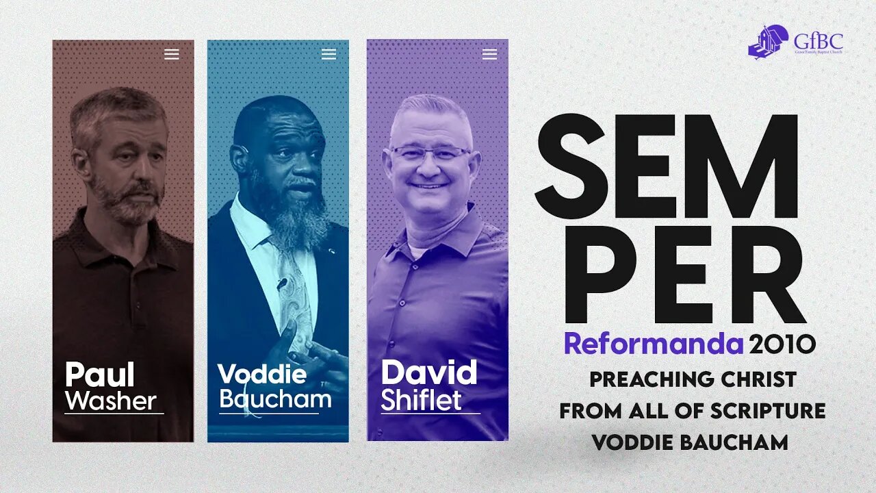 Preaching Christ From All of Scripture l Voddie Baucham