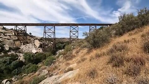 Campo Creek Viaduct and Catwalk + Exploring Death Valley Mine and Camp