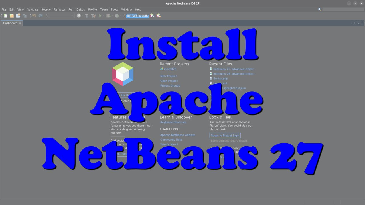 Apache NetBeans 27 Installation & Features - Fedora Linux Guide for Beginners