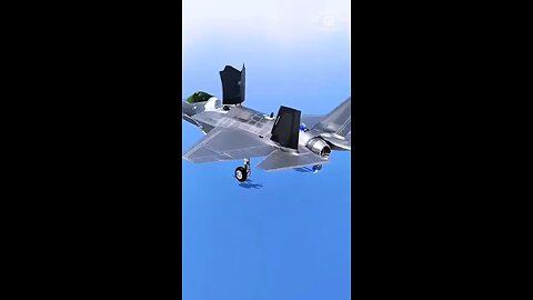 Do you know how the F-35B achieves vertical takeoff and landing?