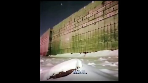 THE MAN MADE FORBIDDEN ICE WALL IN ANTARCTICA "FLATTARDS WORSHIP CREATION BUT, NOT GOD & HIS CREATION" (More In Description Box)