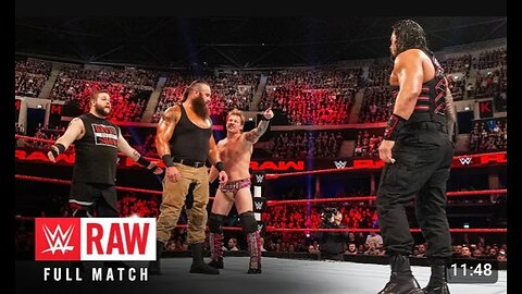 FULL MATCH: Reigns vs. Owens vs. Rollins vs. Jericho vs. Strowman: Raw. Nov. 7, 2016