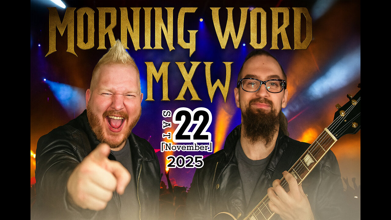 Morning Word 11/22/2025. The Lord's Prayer.