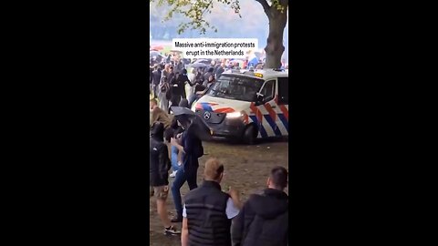 🇳🇱Anti-migration protests in the Netherlands have