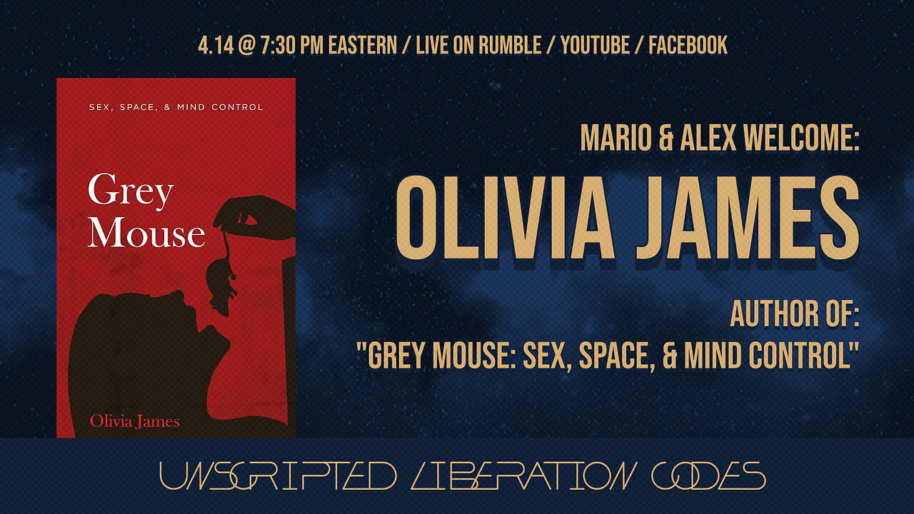 Sex, Space & Mind Control: Welcome Author Olivia James