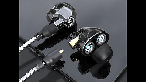 Upgraded Version Best Dual-Driver Wire & Wireless HIFI Earphones For Music Lovers
