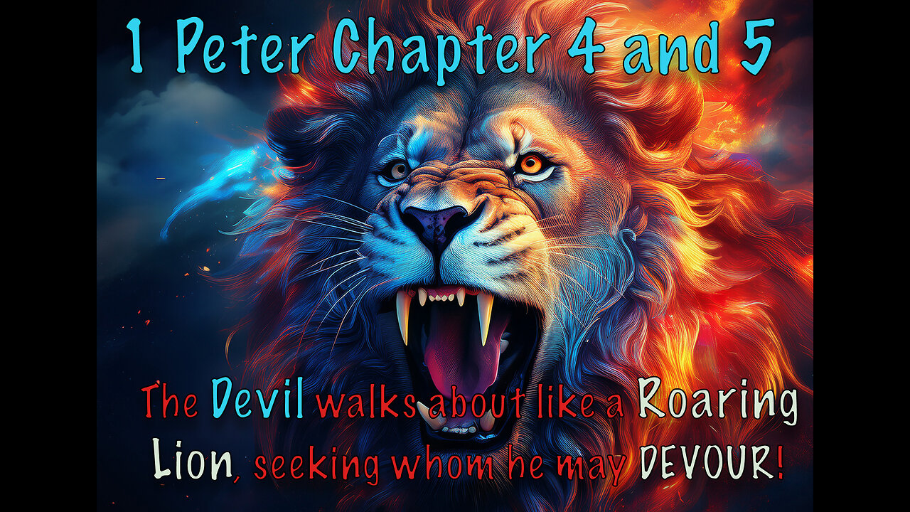 Today we finish the book of Peter. Reading Chapter 4 and 5.