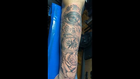 ‘Time Waits Not’ by Dude of Dudes Tattoos - 347-750-4103 - BX NY & SAN AN TX