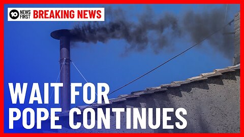 No New Pope Yet: Black Smoke Rises from Sistine Chapel | Vatican Conclave 2025 Update