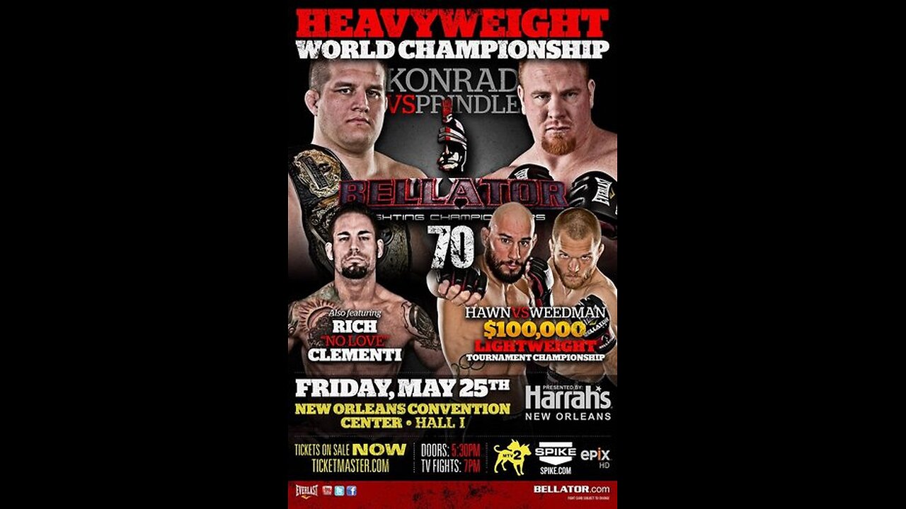 Bellator FC 70 - May 25 2012 - New Orleans Convention Center, LA