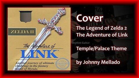 Zelda 2 - The Adventure of Link - Temple/Palace Theme (Metal Cover) | Johnny Mellado