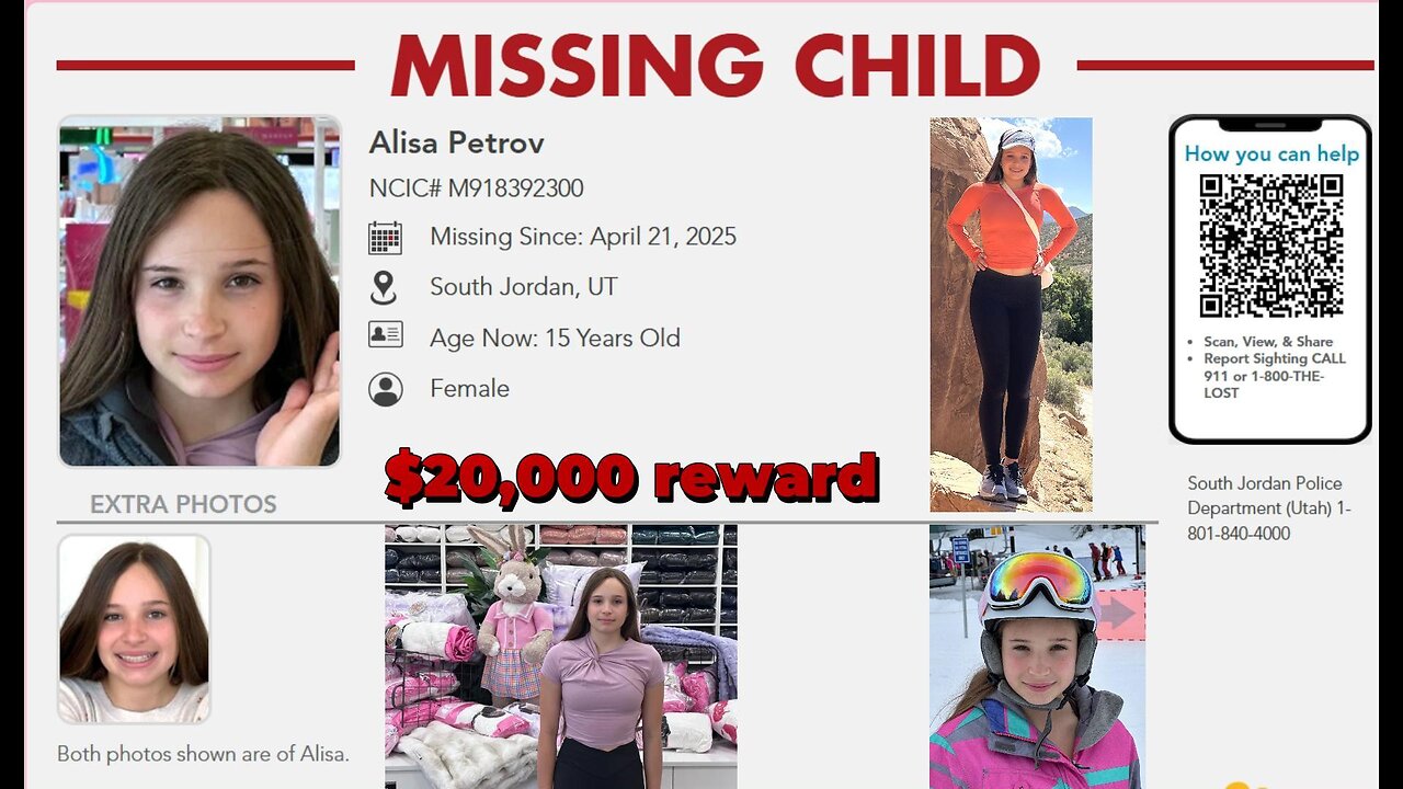Undetected Footprints of Alisa Petrov! Help bring her home!