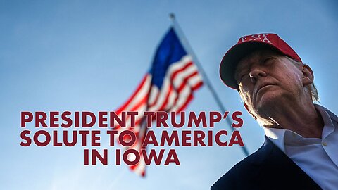Patriot News Outlet Live | President Trump Salute To America Event in Iowa, One Year To America's 250th Birthday