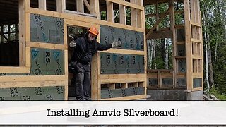 Building the Shop - Part 62 - The Silverboard Amvic Graphite Installation