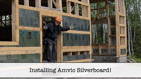 Building the Shop - Part 62 - The Silverboard Amvic Graphite Installation