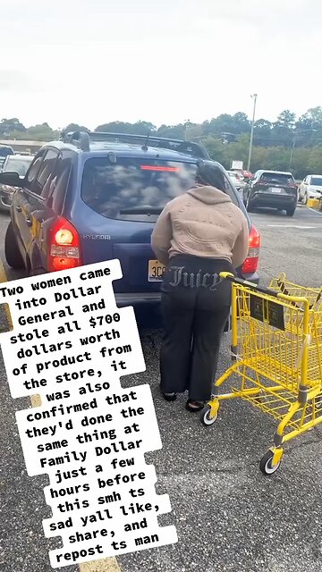 Two women steal $700 from Dollar General, hit Family Dollar hours earlier #montgomeryalabama #japd