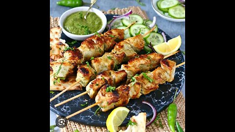 Restaurants style chicken tikka malai boti#cheese#food#foryou#love