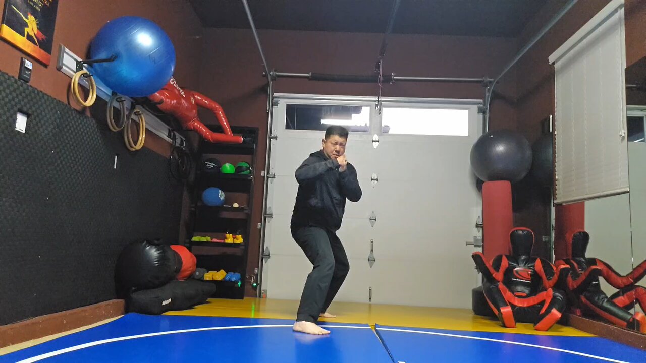 WTD Oblique Kick to Crescento Kick sequential