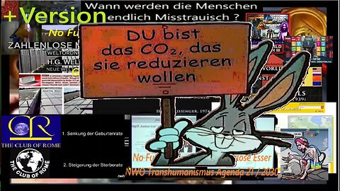 No Future Generation-Nutzlose Esser NWO Transhumanismus Agenda21 GreatReset,WEF,WHO-Z+PP+V+