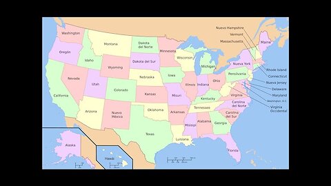 US State Names in Spanish
