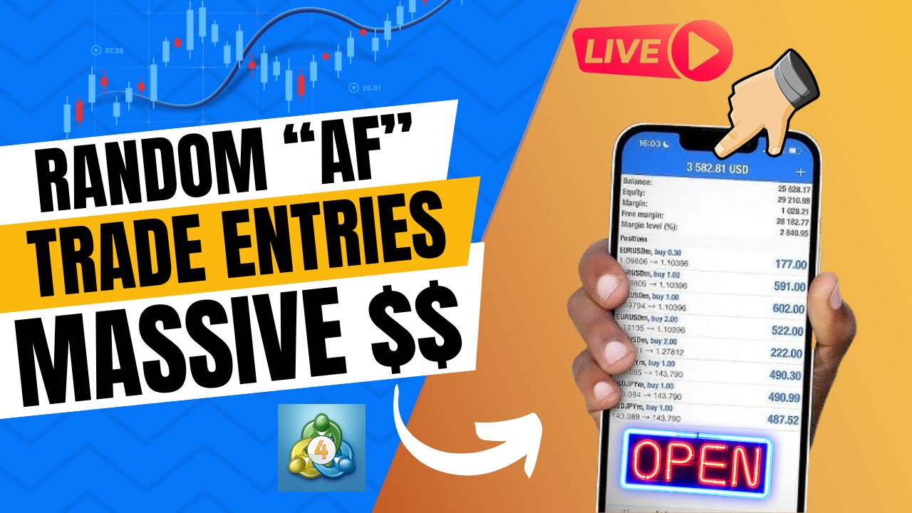 Forex Trading & Results LIVE + Random Entry Profits + A NEW FREE BOT!