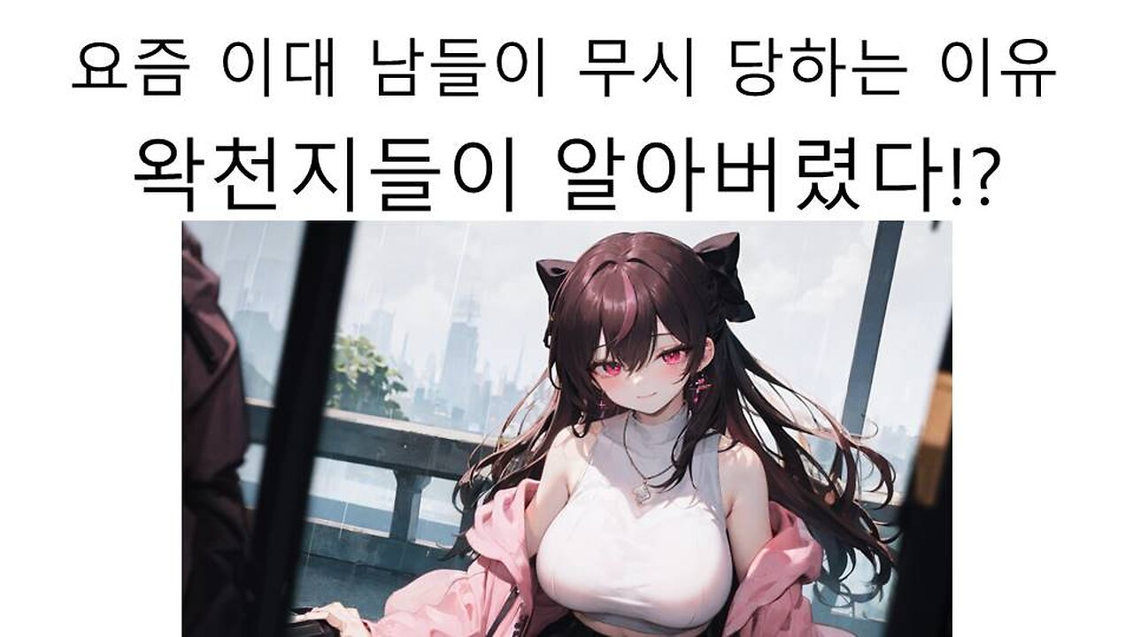 요즘 이대남들이 무시 당하는 이유를 알아버린 왁천지들